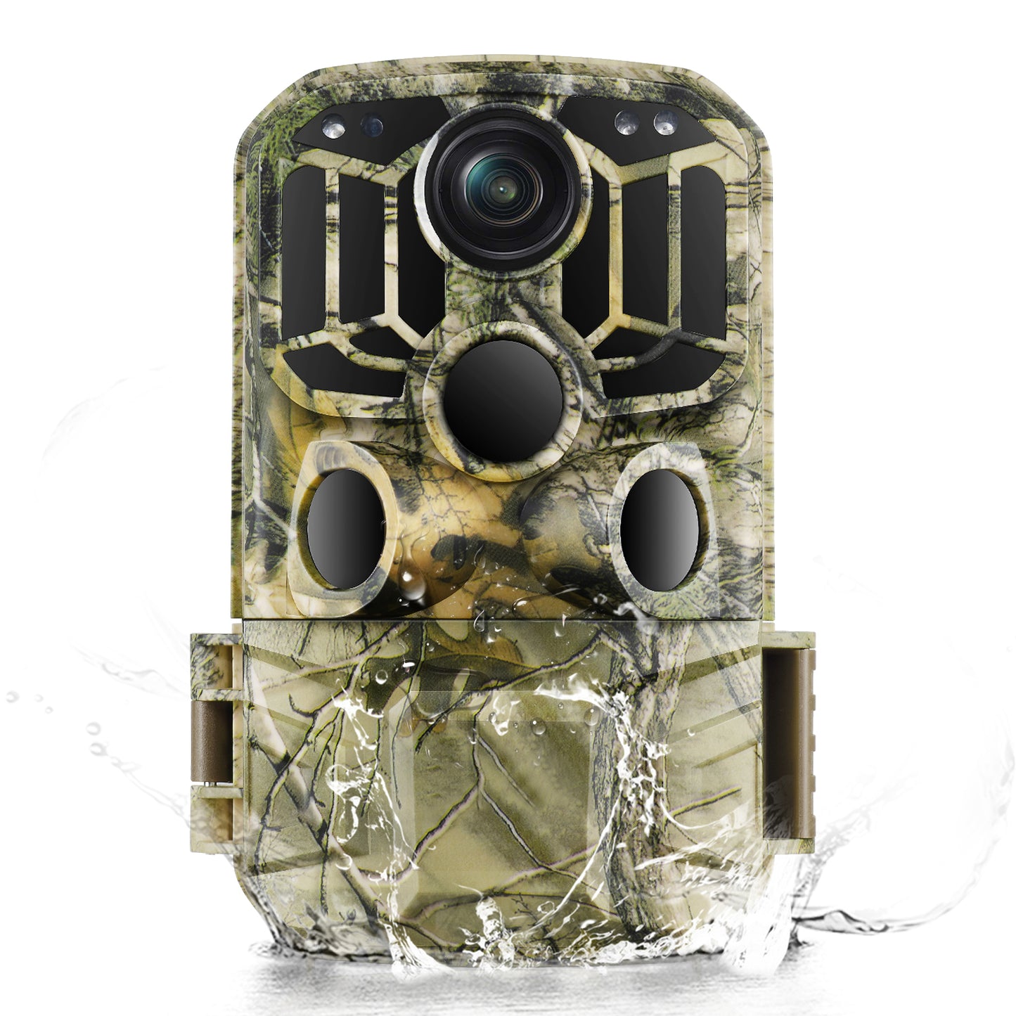 CAMPARK Trail Camera WiFi Buletooth 20MP 1296P Game Hunting Camera Infrared Night Vision Waterproof IP66 Motion Activated 2.4" Color TFT LCD Trail Cam for Wildlife Monitor
