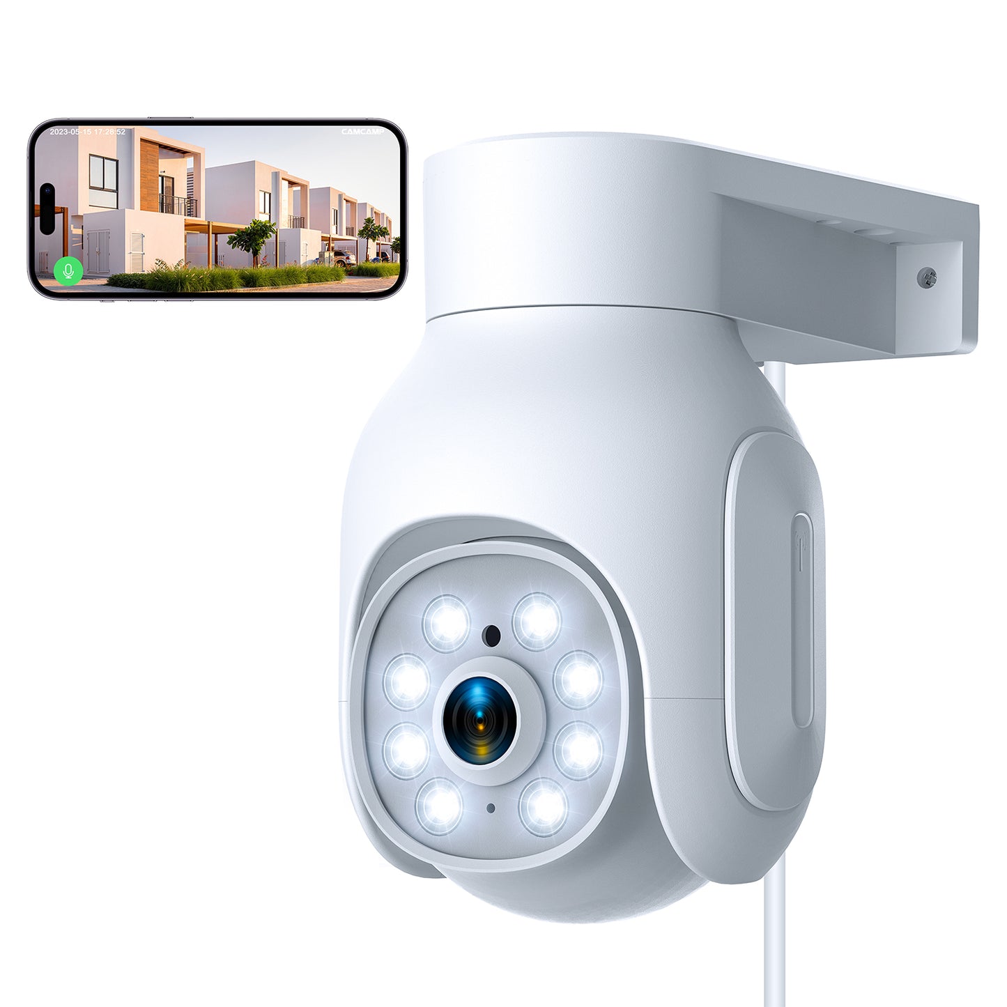 Toguard SC25 2K/3MP WiFi Security Camera Outdoor PTZ Wireless Dome Surveillance Camera