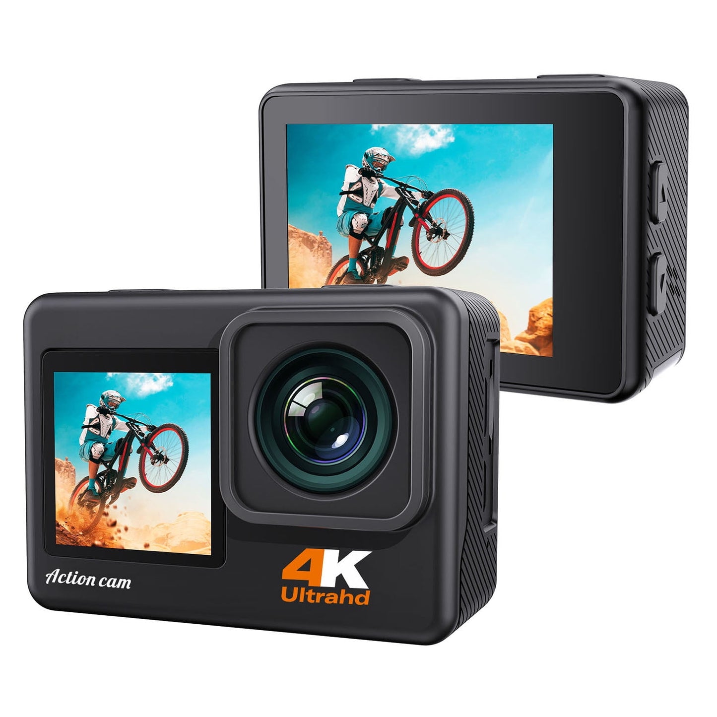 CAMPARK 4K/30FPS 24MP Dual Color Screen Action Camera Ultra HD Wifi Underwater Camera EIS 131FT Waterproof Camera 170 Degree Wide Angle
