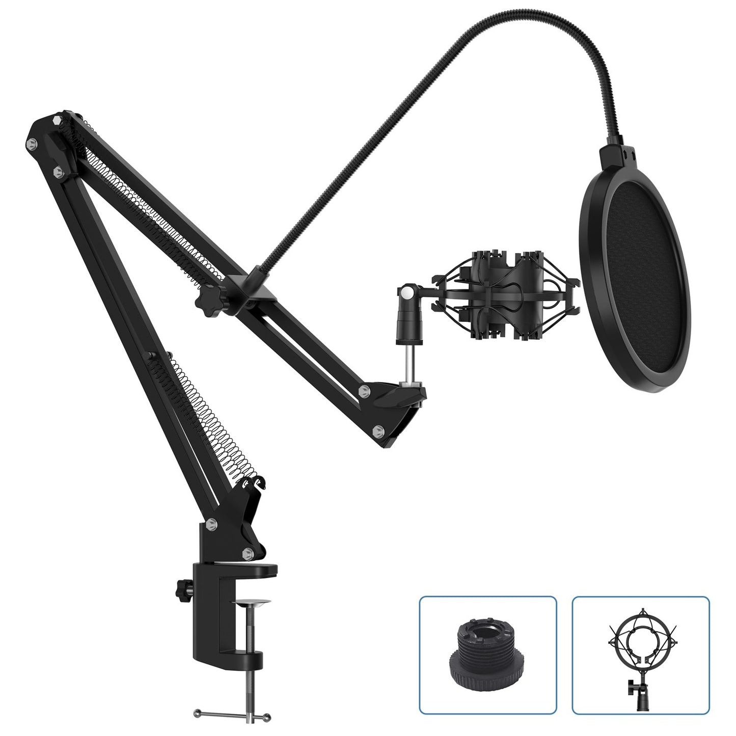 Jeemak PC12 Microphone Arm Stand Desk Microphone