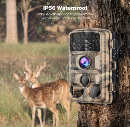 Campark T45A Upgrade Waterproof Trail  Camera 16MP 1080P Hunting Game Camera
