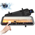 10 Inch Mirror Dash Cam Front and Rear Mirror Camera for Cars